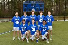 MLAX Team Photo  Wheaton College Men's Lacrosse Team Photo 2022. - Photo by Keith Nordstrom : Wheaton, Lacrosse, LAX, UNE